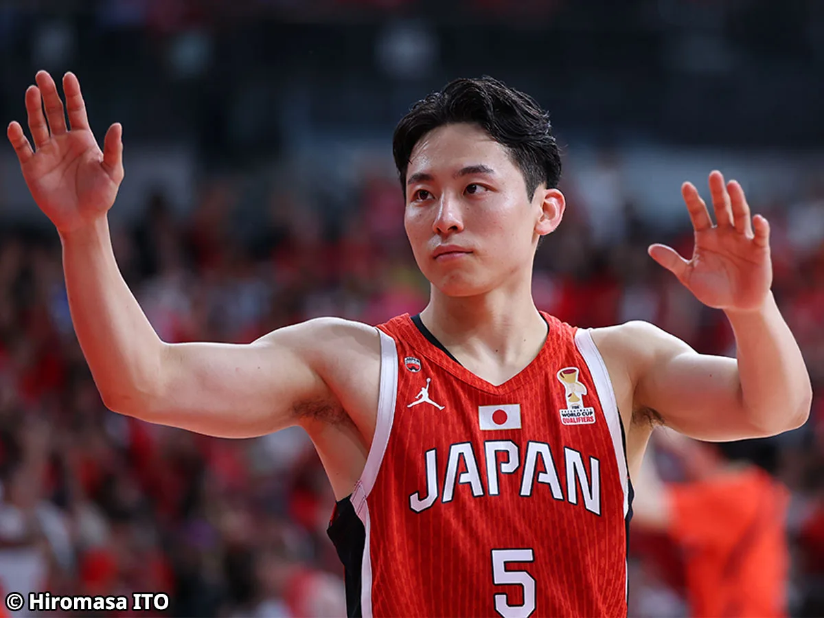 八村塁と河村勇輝が合流！馬場雄大が語る「今、実現しうる最高のチーム」への期待